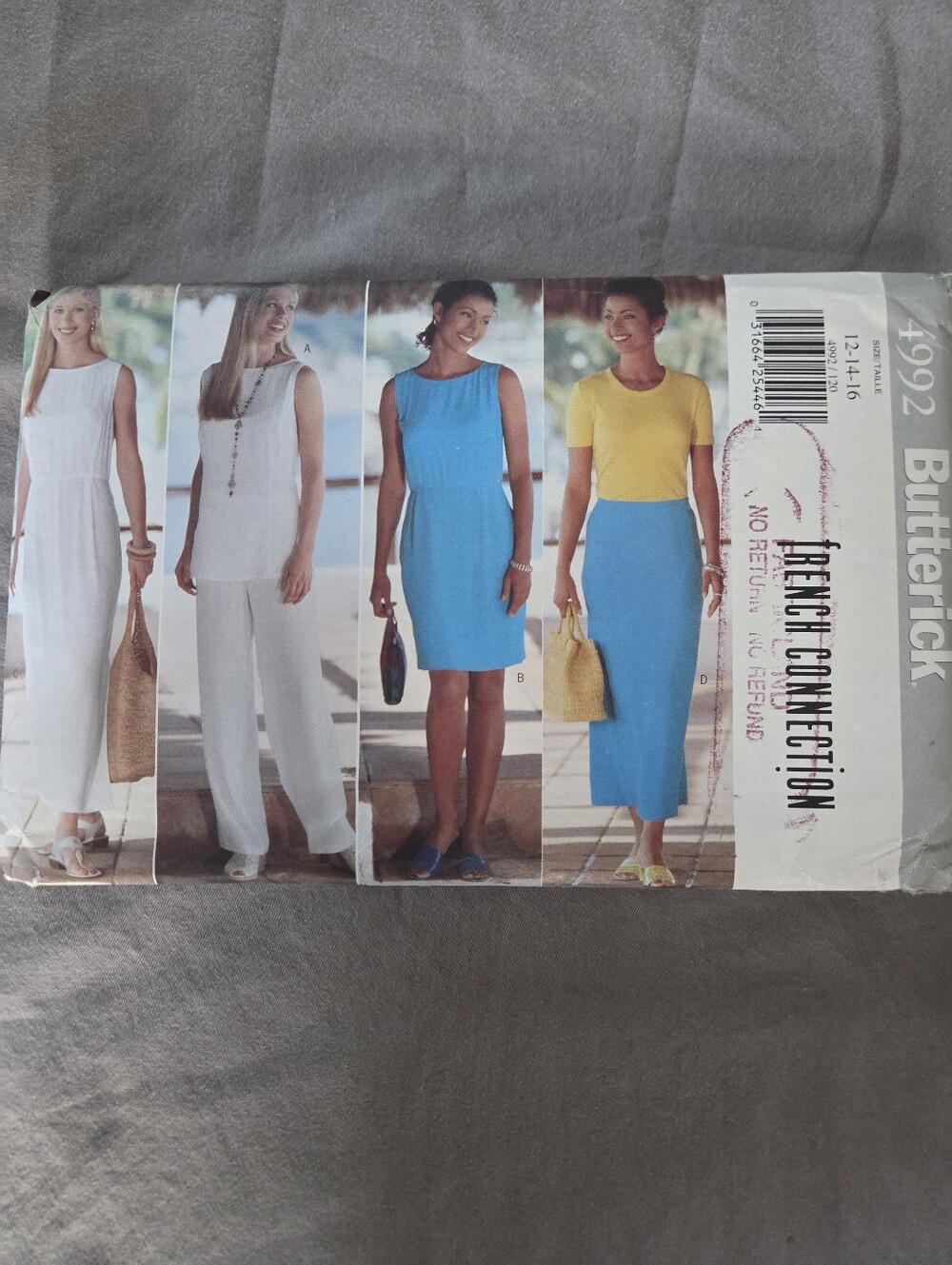 Butterick 4992 Sewing Pattern